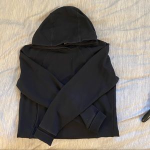 Black Scuba Hoodie